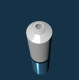2 oz (8 mm) Cylinder Round M2